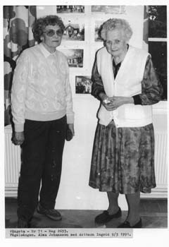 Ingrid och Alma Johansson